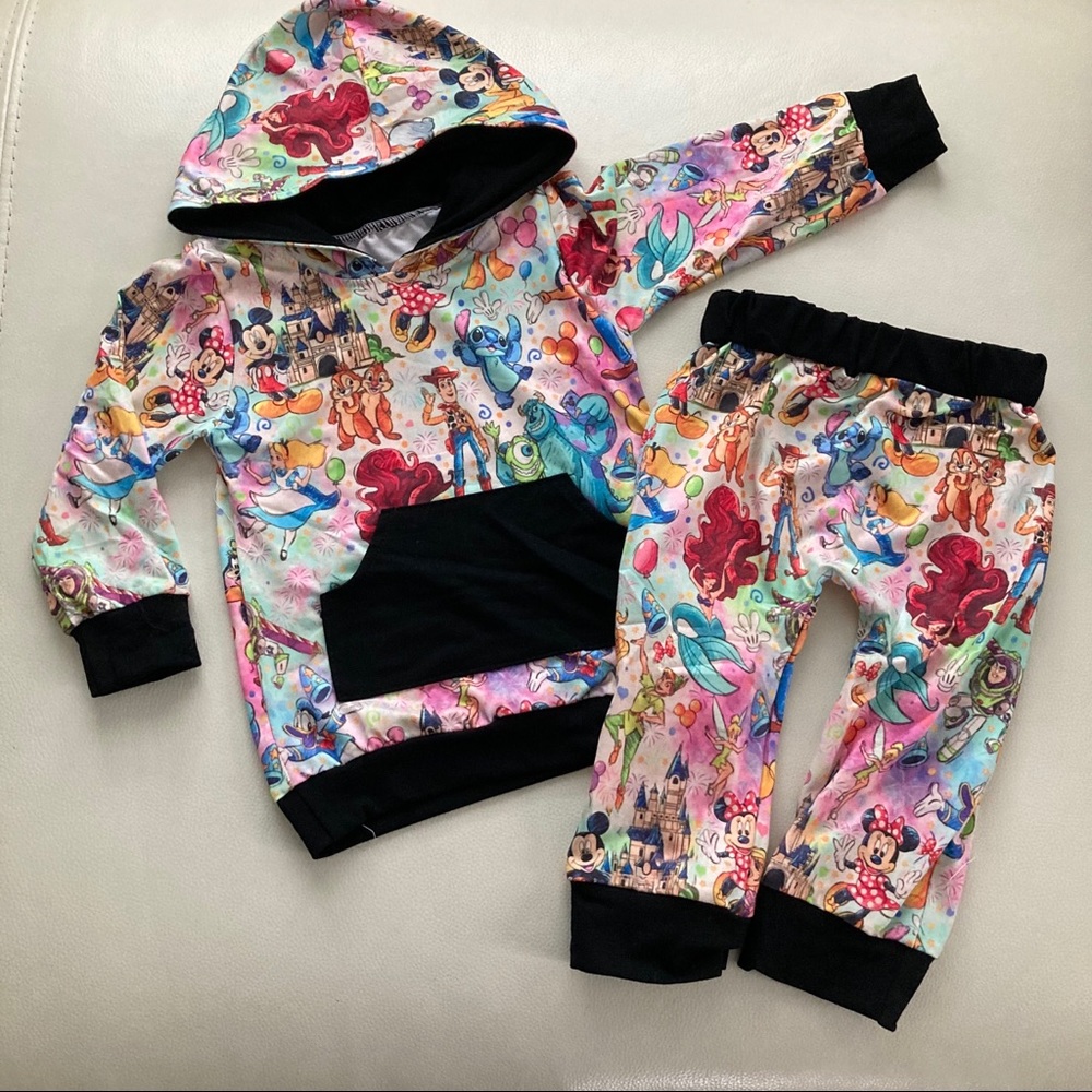Boutique Minnie Cute hoodie pants set